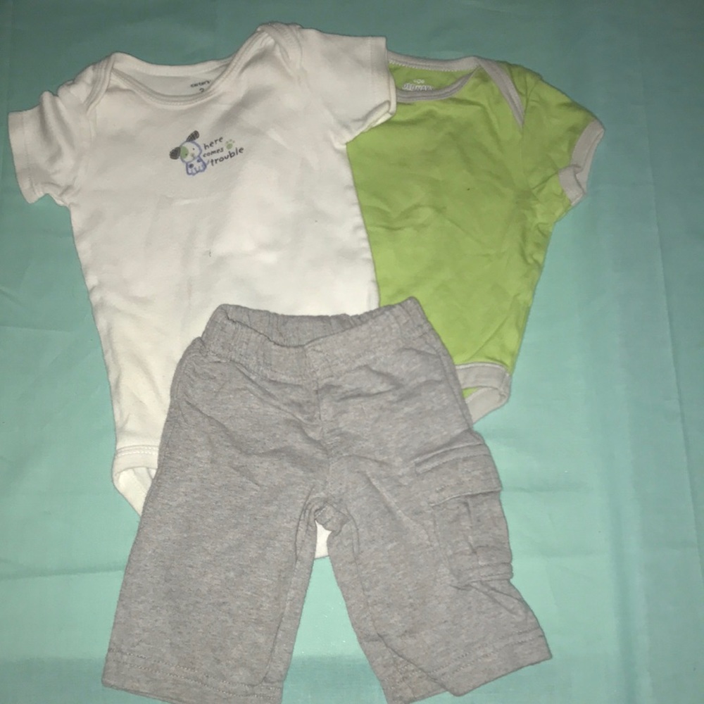 0-3 boys outfit. Puppy dog